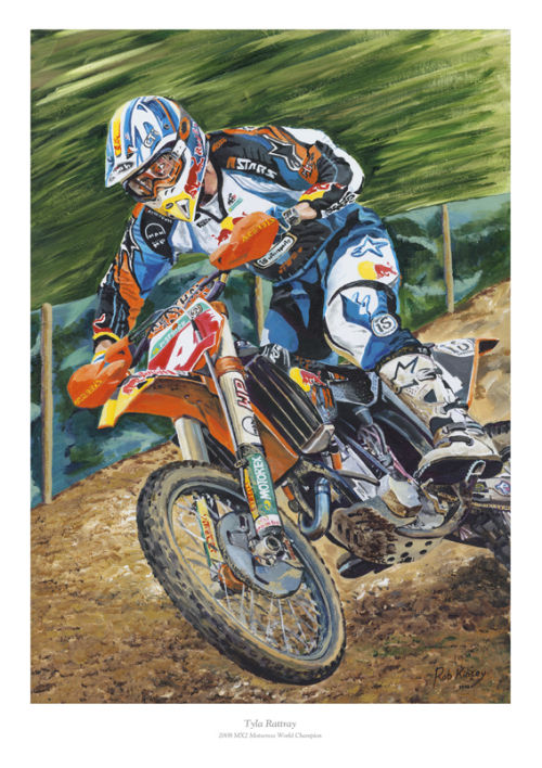 Tyla Rattray, KTM, 2008 MX2 World Motocross Champion